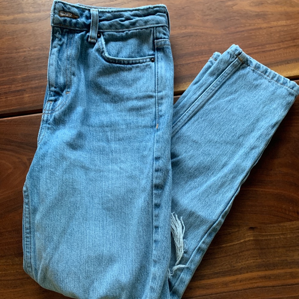 Topshop mom jeans